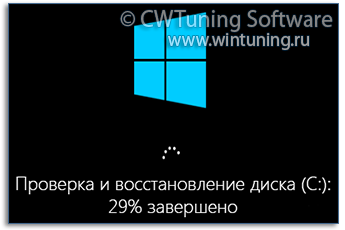 Время до начала проверки диска - WinTuning Utilities: Программа для настройки и оптимизации Windows 10/Windows 8/Windows 7