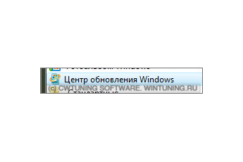 Запретить обновление Windows - Данная настройка подходит для Windows Vista