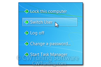 WinTuning 8: Программа для настройки и оптимизации Windows 10/Windows 8/Windows 7 - Удалить пункт «Сменить пользователя»