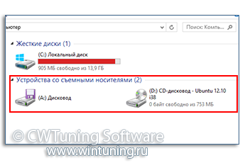 Запретить запись на съемные диски - Данная настройка подходит для Windows 8