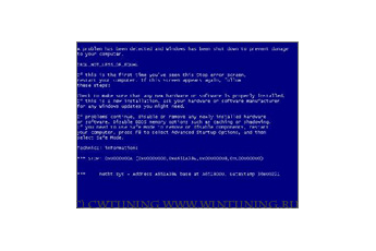 Включить экран BSOD при ошибке - Данная настройка подходит для Windows Vista