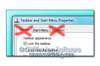 WinTuning 8: Программа для настройки и оптимизации Windows 10/Windows 8/Windows 7 - Запретить редактировать панель задач