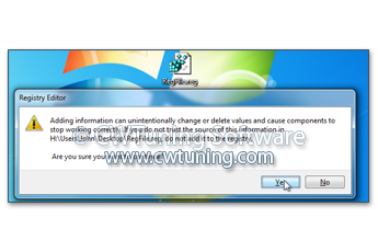 WinTuning 8: Программа для настройки и оптимизации Windows 10/Windows 8/Windows 7 - Запретить запуск файлов *.reg