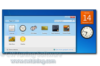 WinTuning 8: Программа для настройки и оптимизации Windows 10/Windows 8/Windows 7 - Отключить гаджеты